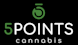 5 Points Cannabis Logo